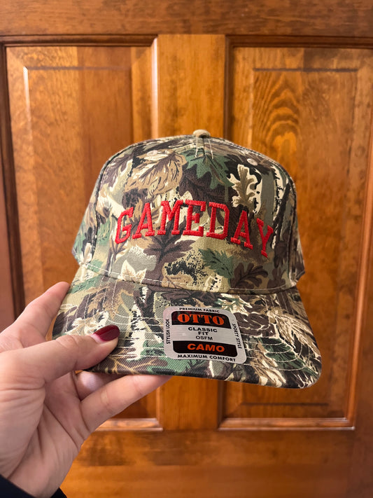Gameday - camo and red