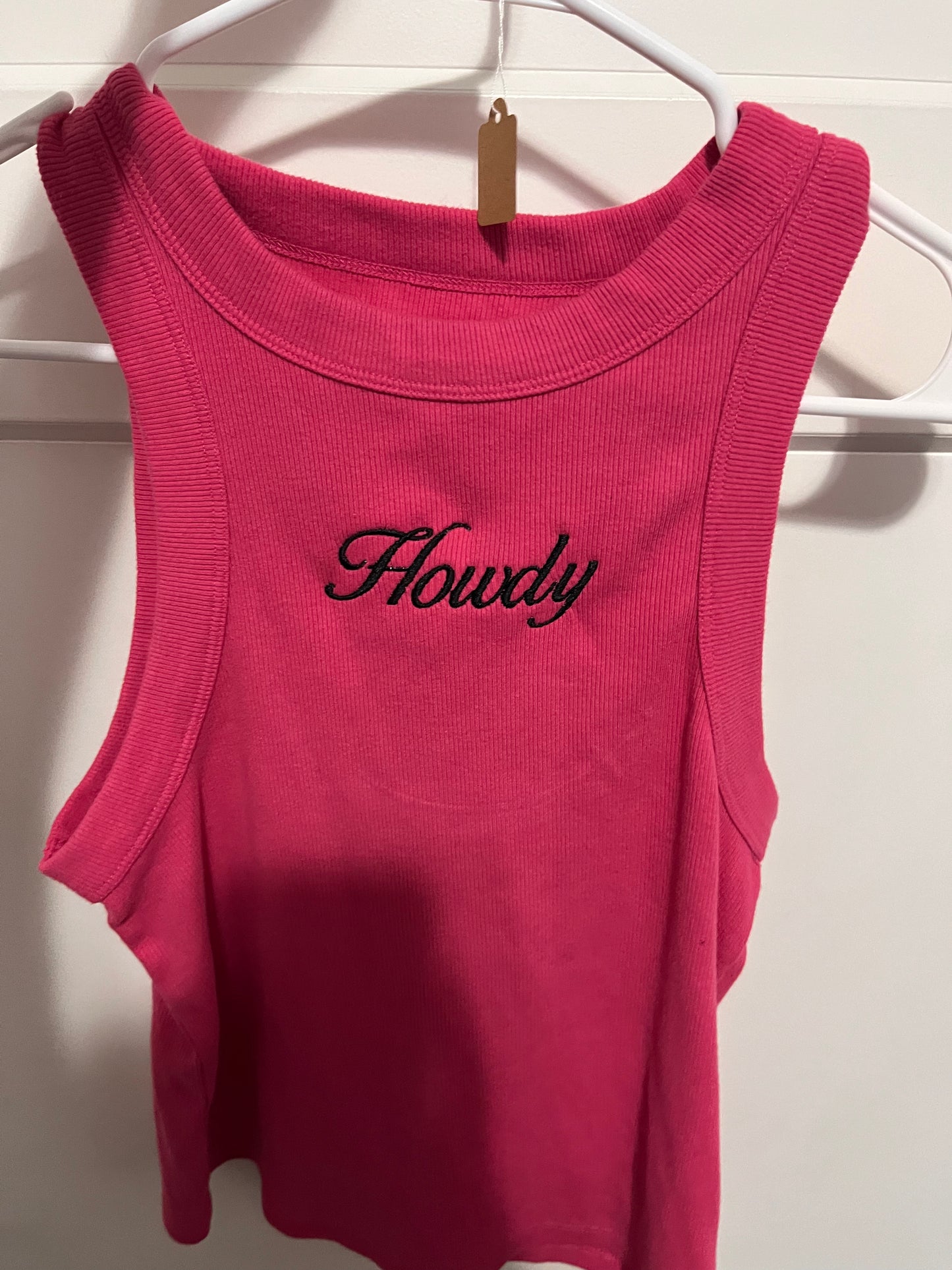 Howdy Tank - pink