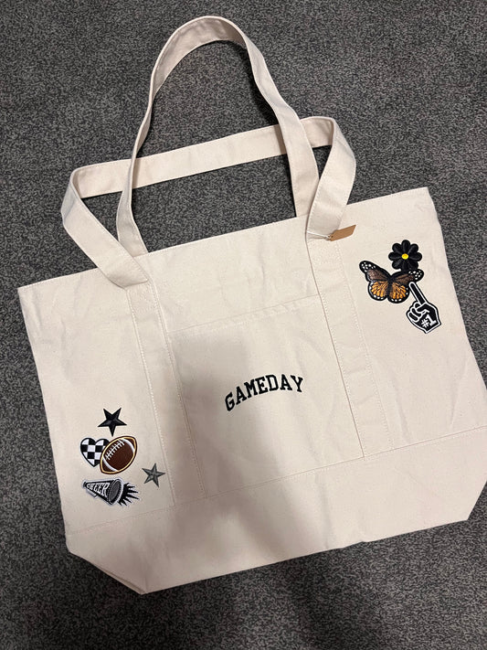 Gameday Canvas Tote