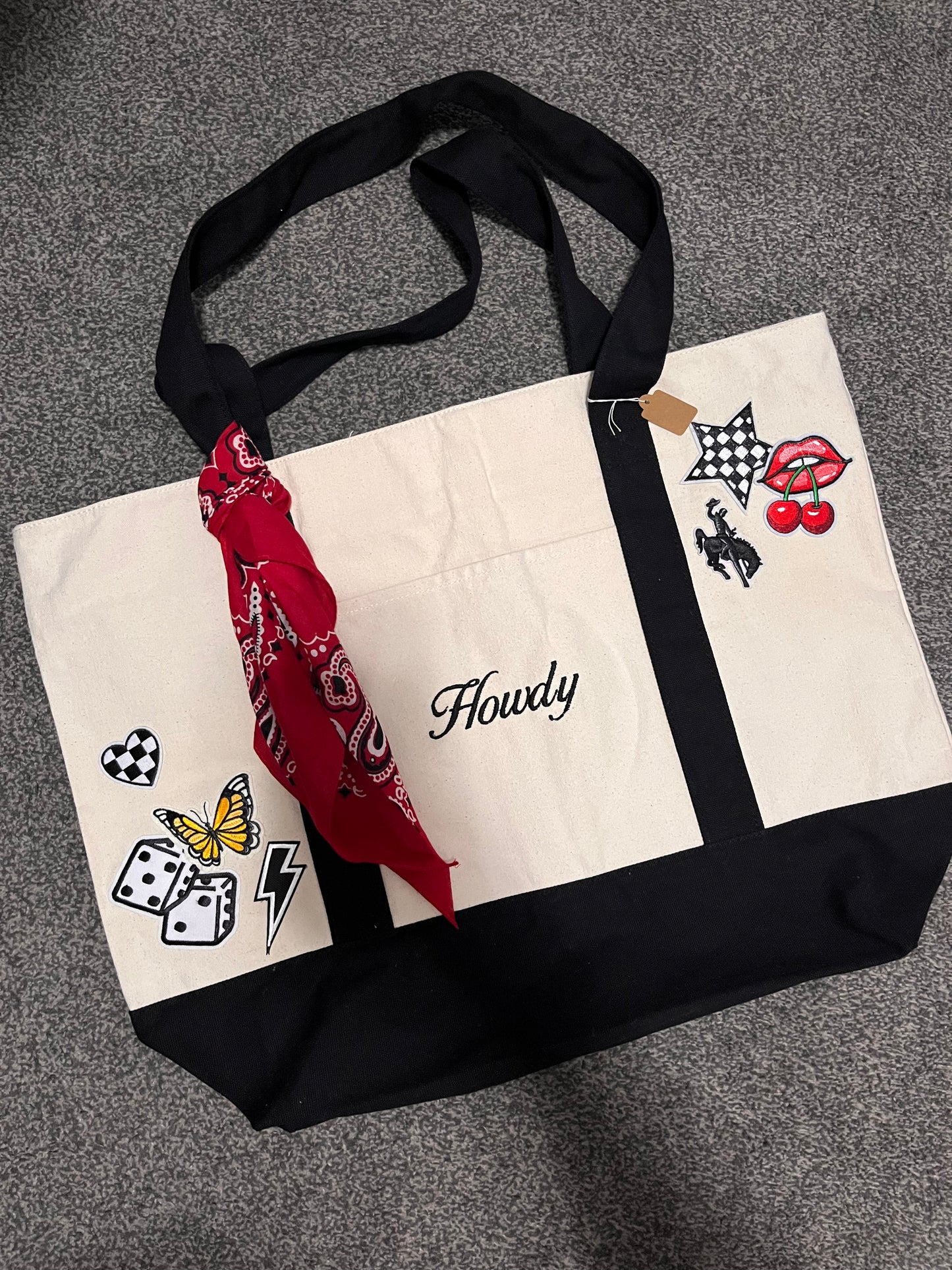 Howdy Canvas Tote