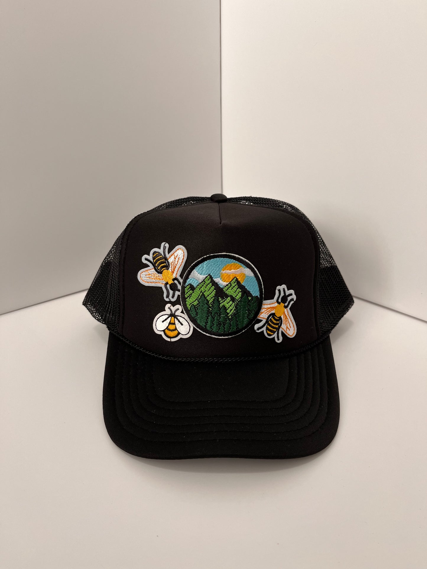 Black Trucker Hat