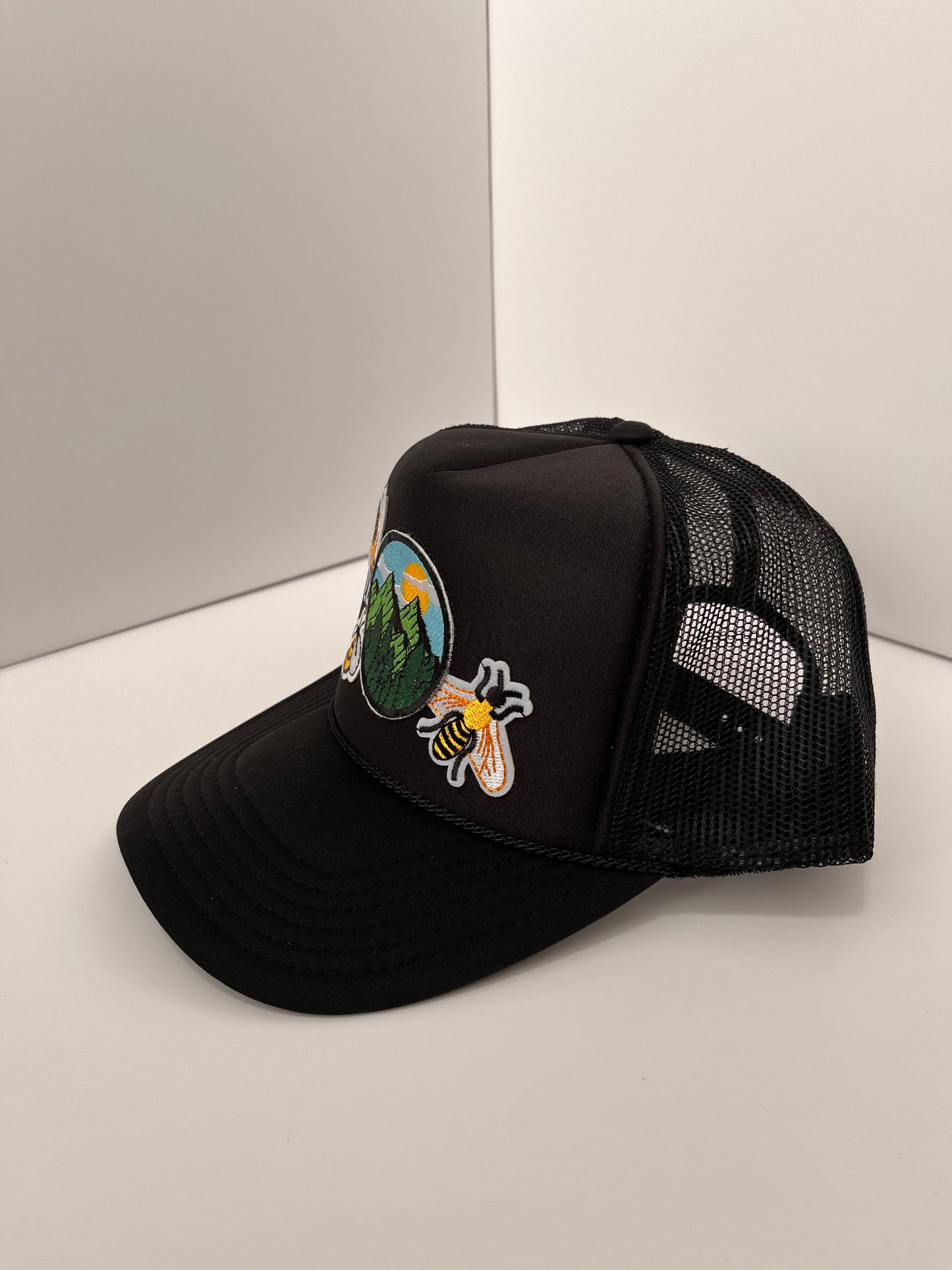 Black Trucker Hat