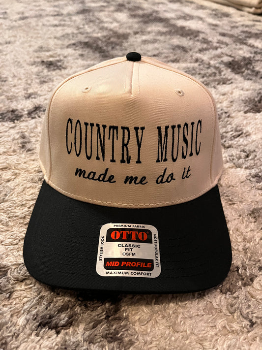 Country Music made me do it Trucker Hat