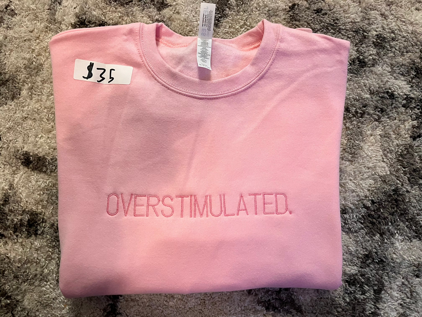 Overstimulated Crewneck