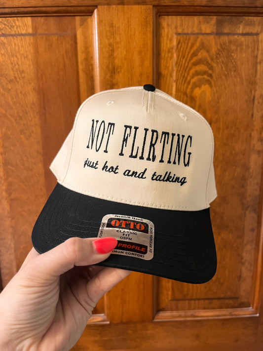 Not Flirting Trucker Hat