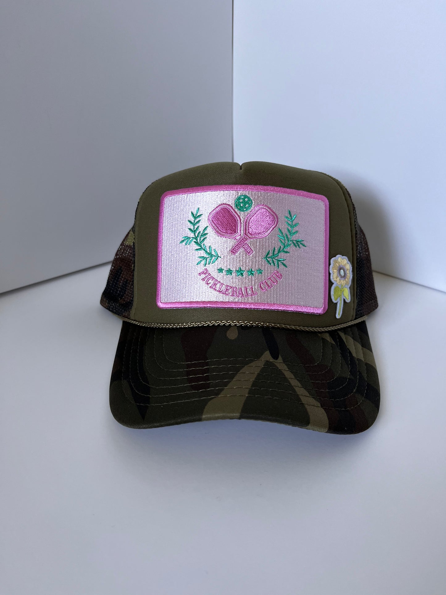 Pickleball Club - camo & pink