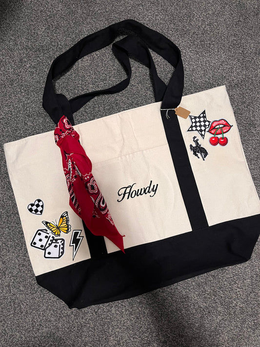 Howdy Canvas Tote