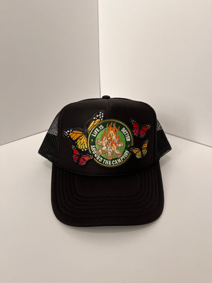 Black Trucker Hat