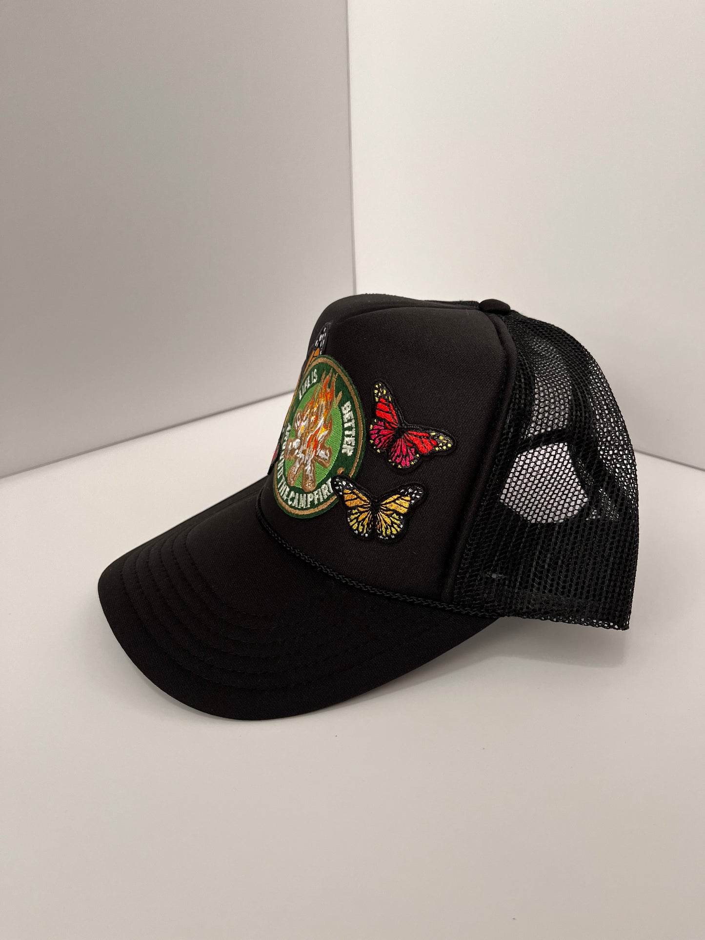 Black Trucker Hat