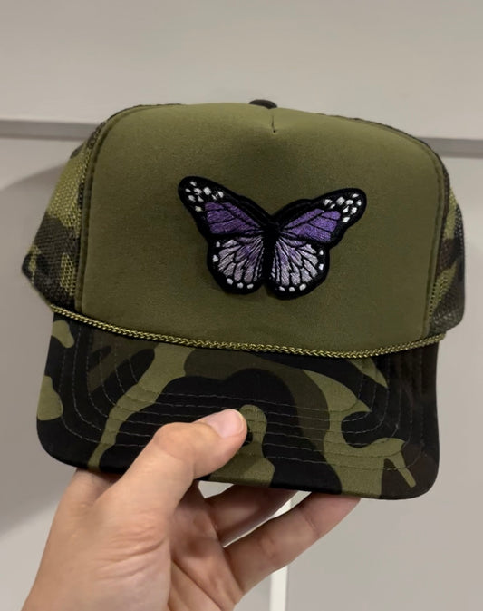 Butterfly Camo Trucker Hat