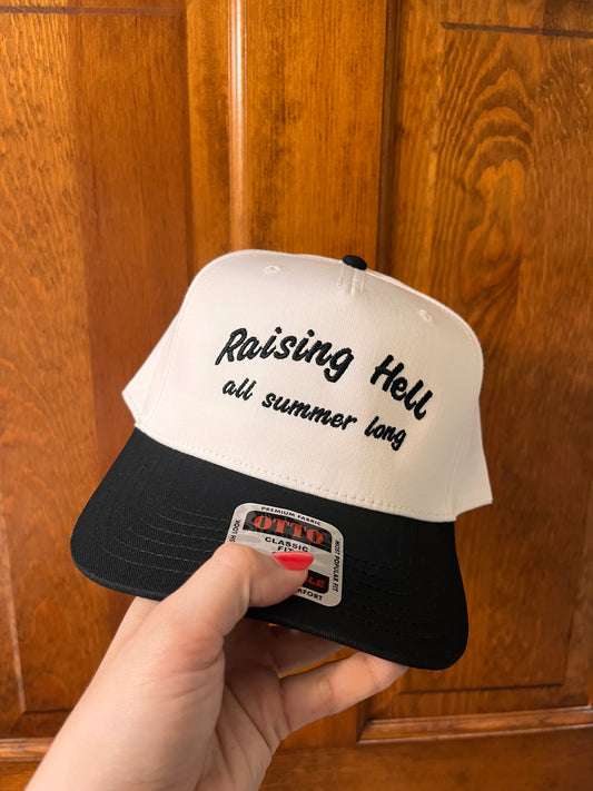 Raising Hell Trucker Hat